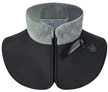 Beheizbarer Schal für Damen Herren Sale, Heizkissen für Schulter Nacken USB Elektrisch Beheizt Schal Nackenwärmer Schulterwärmer Warmer Schnellheizung mit 3 Heizstufen Waschbarer Wärme Poncho