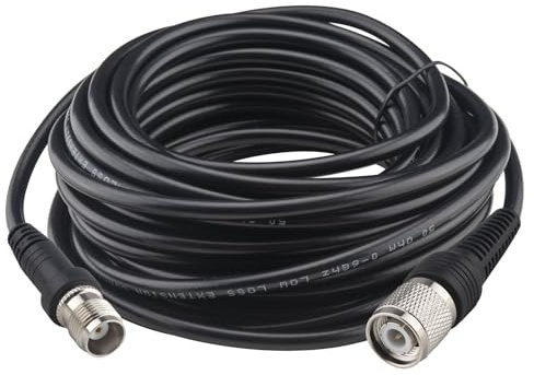 YILIANDUO TNC Kabel TNC Stecker auf TNC Stecker 7M 50 Ohm RF Koaxialkabel RG58/U Reines Kupferleiterkabel Verlängerungskabel für RTK Vermessung GPS Navigationsantenne Trimble Topcon Leica Sokkia GNSS