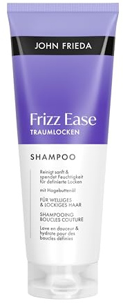 John Frieda Traumlocken Shampoo - Inhalt: 250 ml - Frizz Ease - Für gewelltes & gelocktes Haar – Geeignet für farbbehandeltes Haar