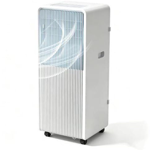 Portable Air Conditioner 14000 BTU, Smart AC with Remote, Fast Cooling for Rooms up to 700 sq ft, Dehumidifier & Quiet Sleep Mode