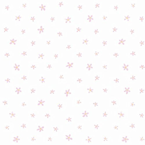 Sovie Home Tischdecke Theresa in Linclass Airlaid, 80 x 80cm, 1 Stück, stoffähnliche Einweg-Mitteldecke, Design zarte rosafarbene Blütenblätter, Ideal für Geburtstage, Taufen, Baby-Shower