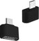 OcioDual Mini Adaptador Micro USB a USB 2.0 OTG Android para Smartphones Tablets Samsung Negro