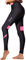 Santic Fahrradhose Lang Damen Gepolsterte Winter Thermo Leggings Radlerhose Radhose Radsport Lange Hosen Tights Elastische Schnell Trocknend Rosa XXL