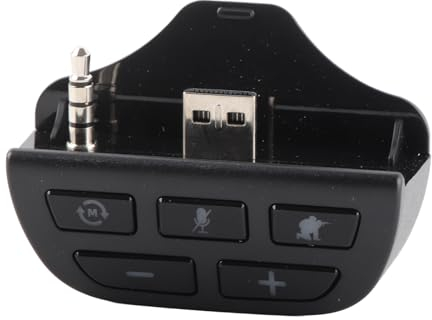 Annadue Stereo Headset Adapter Headphone Adaptor Converter, Wireless Game Controller Audio Mic for Xbox One Game Controller Universal Xbox One Gaming Audio Chat Accessories