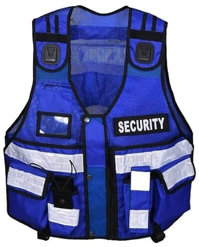 RAC3 Tactical Vest Security, Enforcement, CCTV, Dog Handler Tac Vest (Blue)