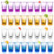 32 Stück Schnapsgläser - 3.5cl/35ml Shotgläser Set - Wiederverwendbare Shotgläser Schnapsgläser Plastik Schnapsbecher Mehrweg-schnapsgläser Partybecher Für Feiertagsparty Karneval Musikfestival