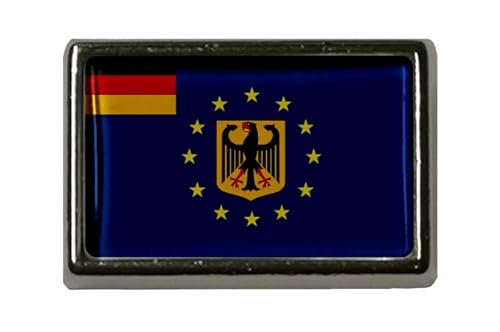 U24 Pin Europa mit Deutschland Adler Flaggenpin Anstecker Anstecknadel Fahne Flagge