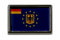 U24 Pin Europa mit Deutschland Adler Flaggenpin Anstecker Anstecknadel Fahne Flagge