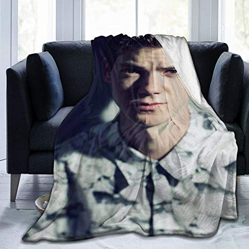 Thomas Brodie-Sangster ultraweiche Micro-Fleece-Decke, 3D-Druck, Posterdecke, superweich und leicht, Plüsch-Bettdecke, ideal für Erwachsene und Kinder, 152,4 x 127 cm
