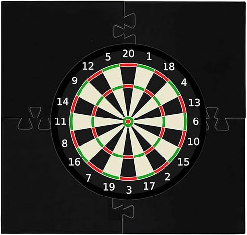 massoke Dartboard Surround, Dart Surround Dart Wall Protector, Dartboard Protective Ring, Universal Dart Ring, Dart Catching Ring, Dartboard Surround, Sturdy Border