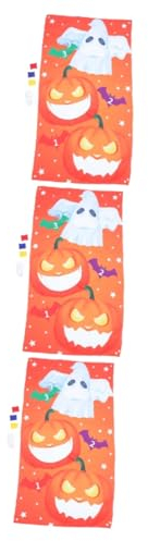 VICASKY 3 Sätze Halloween-Banner Halloween hängendes spielbanner Spiel im Freien The Hallow Halloween mitgebsel Flagge Kinder werfen Spielfahne Kinder werfen spielbanner draussen schmücken
