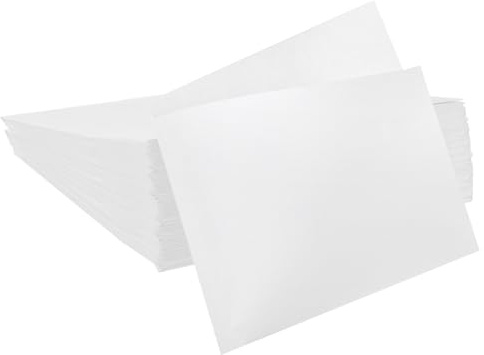 Sourcing Map 200Pcs Kraft Paper Sandwich Bags, 8.3 x 8.3 Inch Greaseproof Paper Lunch Bags