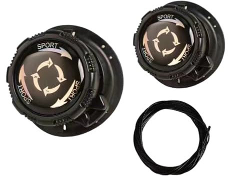 TENCOCO Corda Girevole in Filo Metallico con Fibbia Automatica Comoda Lacci per Scarpe con Chiusura Rapida Sneaker Senza Lacci per Scarpe per Bambini e Adulti Tempeste Nere