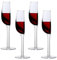 Mezzo Bicchiere di Vino 140ml, 2/4 Pezzi Creativi Calici da Vino Rosso Trasparenti, Calici da Champagne, Bicchieri da Cocktail Succo di Frutta, Bicchieri Calice Vino in Vetro per Feste Bar Casa