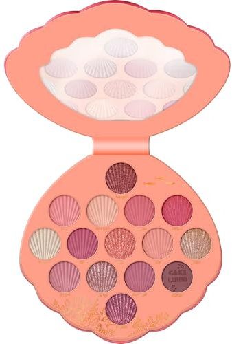 Catrice Disney Pixar Finding Dory Eyeshadow Palette, Lidschatten, Nr. 020, Mehrfarbig, 15 Farben, hochpigmentiert, vegan, ohne Mikroplastikpartikel, Nanopartikel frei, ohne Parabene, 1er Pack (12.1g)