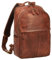 STILORD Marino Stylisher Echt-Leder Rucksack für Damen und Herren Mittel-Groß - Studenten Rucksack mit Laptop-Fach für 13-14 Zoll - Ideal als eleganter Cityrucksack Farbe:Brandy - Cognac