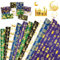 HOWAF 10 Eid Mubarak Geschenkpapier Ramadan Geschenkpapier, Eid Geschenkpapier Mond Stern Ramadan Mubarak Geschenk Papier Eid Mubarak Geschenke Verpackung Ramadan Eid Mubarak Dekoration, 5 Designs