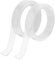 2 Rolle Doppelseitiges Klebeband Extra Starkes Nano Tape Transparent Doppelklebeband Doppelseitige Abwaschbares Klebebands Beidseitiges Ablösbar Double Sided Tape Für Teppich Zuhause Oder Büro