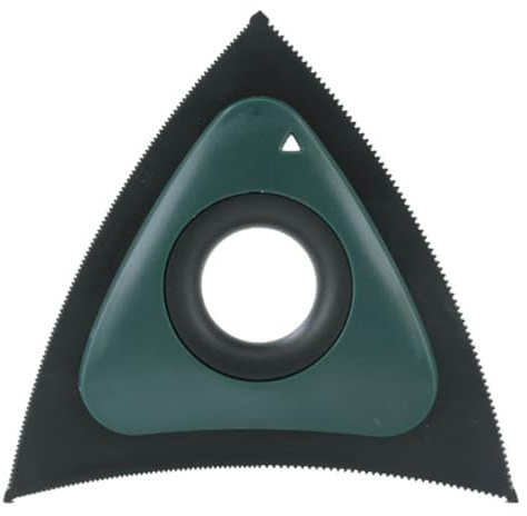 PuraBasis Mini Pet Hair Remover Triangle Dog Hair Remover for Carpet, Couch, Furniture, and Lint (Green)