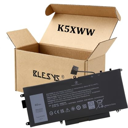 BLESYS K5XWW Akku für Dell Latitude 13 7389 7390 5289 2 in 1 Series