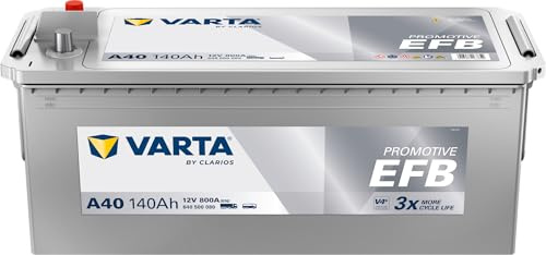 Batterie VARTA ProMotive EFB A40-12V 140Ah 800A - 640500080 - Pour camions avec fortes demandes énergétiques
