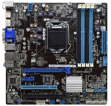 motherboards Fit For ASUS B85M-PLUS/BM6AF Motherboard LGA1150 Support I7-4790S I7-4770K I5-4670K 4590 4570 4460 I3-4360 CPU 4xDDR3 PCIe 3.0 B85 MATX