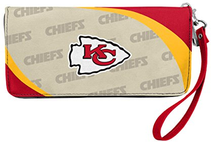Littlearth NFL Kansas City Chiefs Curve Zip Organizer, Team-Farbe, 20,3 x 10,2 x 2,5 cm