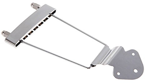 Standard 6 Stringholder Saitenhalter Tailpiece Für Gitarre Jazzgitarre - Chrom