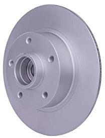 HELLA 8DD 355 129-871 Brake Disc - 55952PRO - Coated - 260mm - 8mm - Solid - for e.g. RENAULT