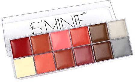 12 colori cosmetici viso corpo pittura pigmento olio arte trucco Party Cosplay Palette Kit