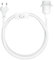 kwmobile Douille E27 avec fil - Support lampe pour ampoule avec bague de fixation cordon prise électrique interrupteur - Câble en tissu blanc 5m