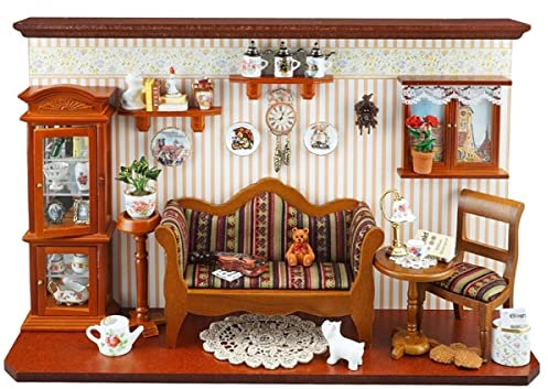 Reutter Porzellan - Miniatur-Wohnzimmer-Display, groß Wohnzimmer, 1:24, Erwachsene Hobbyisten und Sammler
