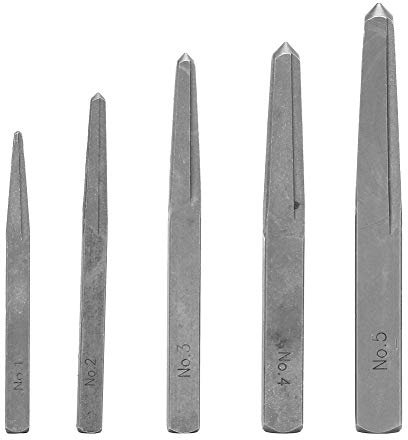Rimozione rotta Rimozione Estrattore per bulloni rotti quadrati,5pcs Screw Extractor Broken Danneggiato Bolt Easy Out Removal Tool,Per l'uso da parte elettricisti domestici e professionali