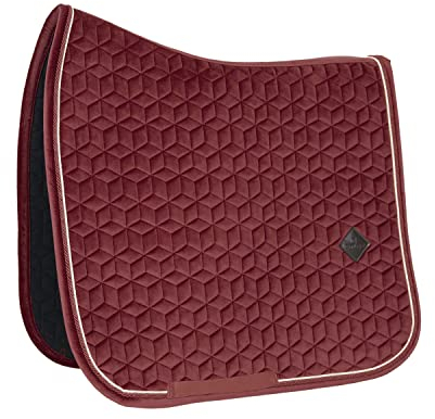 Kentucky Horsewear - Samt Schabracke - Satteldecke - Springen - Bordeaux