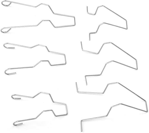 CANTONDZ 6 pezzi Clip a molla di ritenzione del faro 5ZHSFULLKIT faro in acciaio faro Dip fascio immerso testa lampada lampadina fissaggio morsetto a Clip a molla per H1/H3/H4/H7
