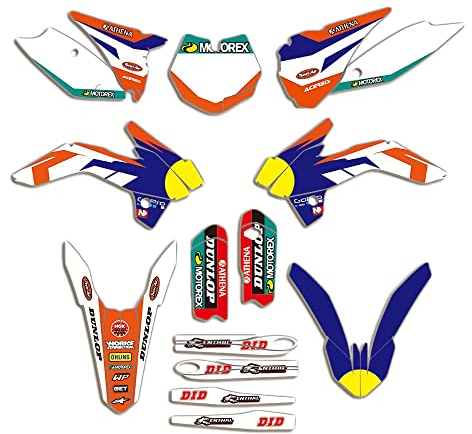 ENARUI Dekor Aufkleber Decals Graphics Kompatibel mit KTM SX 85 SX85 2013 2014 2015 2016 2017