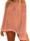 Bsubseach Crochet Crop Tops für Frauen Badeanzug Cover Ups Sexy Hollow Out Swim Cover Up Knit Sommer Outfits Koralle