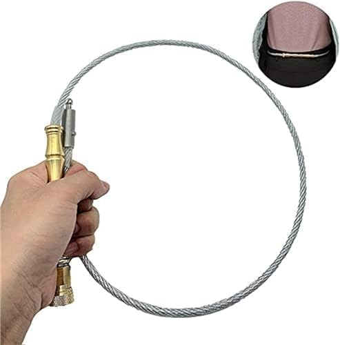 AVIERE Voiture Tactical Whip Emergency Tool Portable Self Défense Anti Skid Glass Breaker Wire Whip