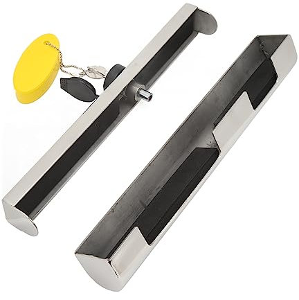Boat Engine Lock, High Security 304 Stainless Steel Long Life Heat Resistance Outboard Motor Lock Easy To Use Rustproof With 2 Yacht Keys