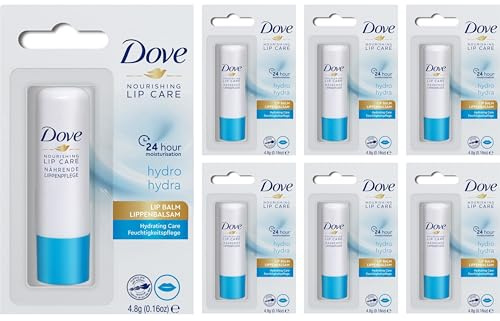 Dove Lip Balm | Nourishing Lipcare 4.8 g | Hydrating Care | Lip Care (Pack of 6)