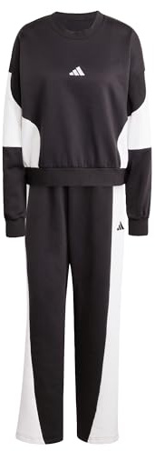 adidas Women's LAZIDAY TRACKSUIT, Black, M