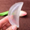 BIANMTSW Cuenco de selenita Natural en Forma de Luna, Cristal Pulido Tallado a Mano, decoración del hogar, Regalo Coleccionable, 1 ud. Inicio Colecciones