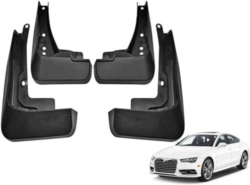 ChegLI Auto Kotflügel für Audi A4 B6 2002 2003 2004 2005 8E, Kotflügelschoner Schlamm Klappen Kit, Auto Kotflügel Styling Zubehör