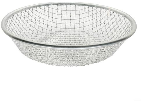 Setaccio da giardino per compost in metallo resistente, grande setaccio da giardino, sabbia per giardinaggio, sabbia, terriccio, compost, pietre, ghiaia, compost, sabbia (6 mm)