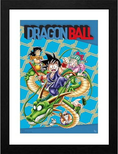 GB eye Dragonball Gerahmter Druck Decke