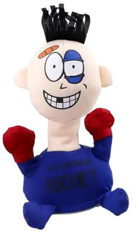 Hugsweet Zappelpuppenspielzeug Stoffpuppe Stress Anti Stress Spielzeug, Stoffpuppe Stress, Schreien, Weiche Spielzeugpuppe zum Stressabbau mit Schrei