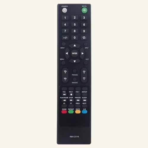 Telecomando di ricambio RM-C3116, Fit for JVC LED Display