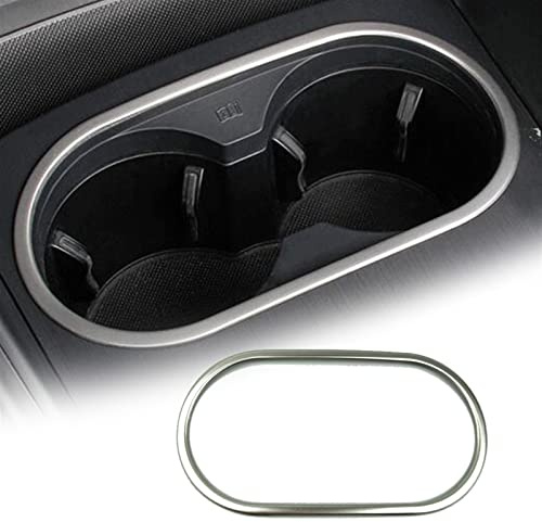 WEHOMY Car Center Control Water Cup Holder Frame Cover Trim Console Panel Decorative Strip Interior Accessories For A&udi A3 8V 2013-2019