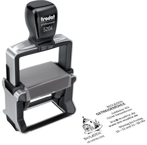 trodat 320965 Trodat 5204 Edelstahl, m. Logo