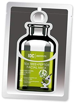 Idc Institute Green Tea + Peptide Facial Mask